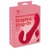 You2Toys - vibratore indossabile senza cinghie con telecomando - rosso