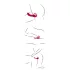 You2Toys - vibratore indossabile senza cinghie con telecomando - rosso