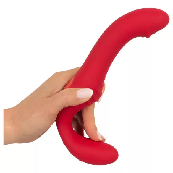 You2Toys - vibratore indossabile senza cinghie con telecomando - rosso
