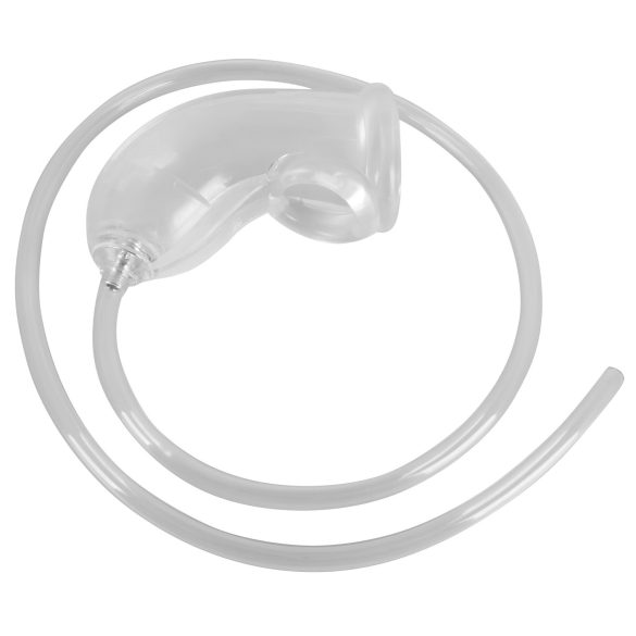 You2Toys - estensore pene con tubo di scarico - trasparente