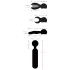 Couples Choice - vibratore massaggiante ricaricabile riscaldante - nero
