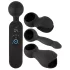 Couples Choice - vibratore massaggiante ricaricabile riscaldante - nero