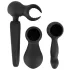 Couples Choice - vibratore massaggiante ricaricabile riscaldante - nero