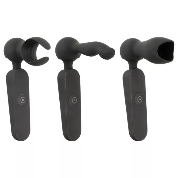 Couples Choice - vibratore massaggiante ricaricabile riscaldante - nero