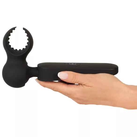 Couples Choice - vibratore massaggiante ricaricabile riscaldante - nero