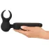Couples Choice - vibratore massaggiante ricaricabile riscaldante - nero