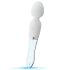 Liaison Wand - Vibratore in silicone-vetro con LED trasparente