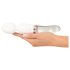 Liaison Wand - Vibratore in silicone-vetro con LED trasparente