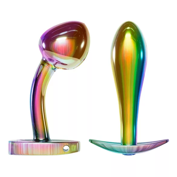 ANOS Metal Rainbow - set plug anale metallo - 2 pezzi
