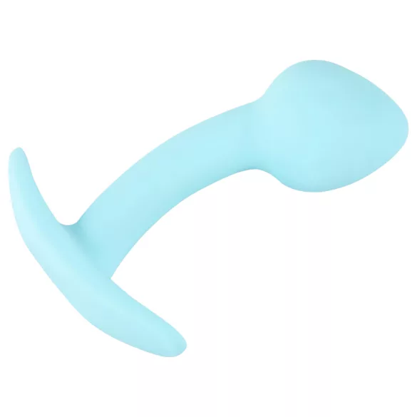 Cuties Mini Butt Plug - plug anale in silicone (blu, 2,6 cm)