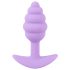 Cuties Mini Butt Plug - plug anale piccolo - silicone viola 2,8 cm