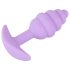 Cuties Mini Butt Plug - plug anale piccolo - silicone viola 2,8 cm