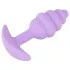 Cuties Mini Butt Plug - plug anale in silicone (viola, 2,8 cm)