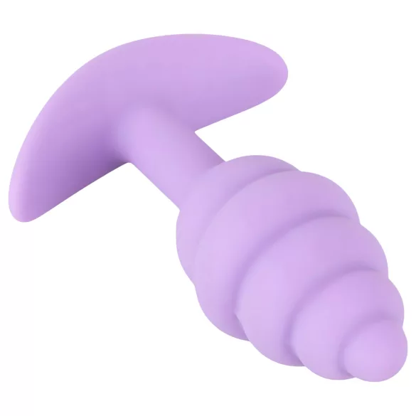 Cuties Mini Butt Plug - plug anale in silicone (viola, 2,8 cm)
