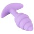 Cuties Mini Butt Plug - plug anale piccolo - silicone viola 2,8 cm