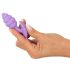 Cuties Mini Butt Plug - plug anale piccolo - silicone viola 2,8 cm