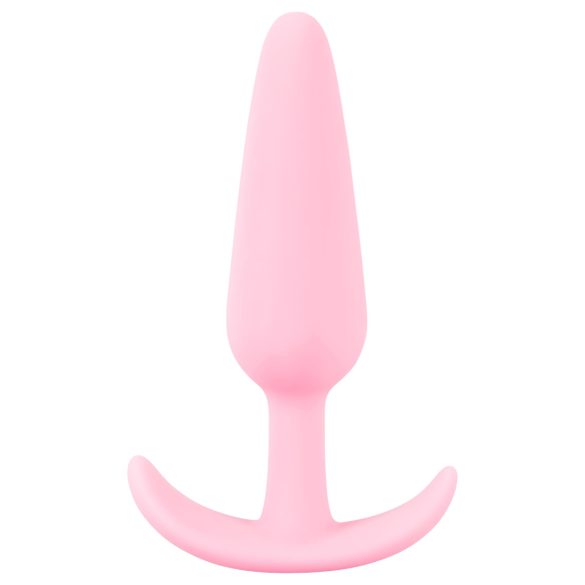 Cuties Mini Butt Plug - plug anale piccolo in silicone - rosa 2,1 cm