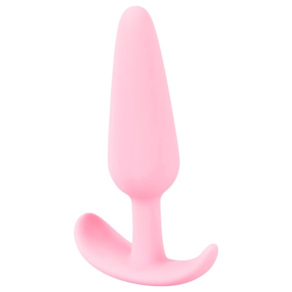 Cuties Mini Butt Plug - plug anale piccolo in silicone - rosa 2,1 cm