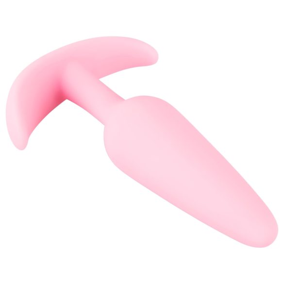Cuties Mini Butt Plug - plug anale piccolo in silicone - rosa 2,1 cm
