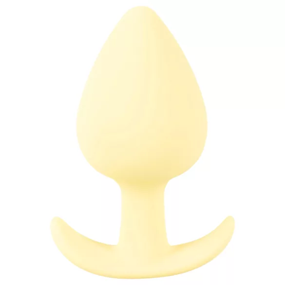 Cuties Mini Butt Plug - plug anale in silicone (giallo, 3,1 cm)