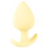 Cuties Mini Plug Anale in Silicone - Giallo (3,1 cm)