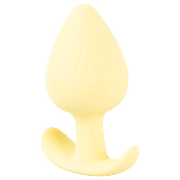 Cuties - plug anale mini - silicone giallo 3,1cm