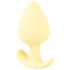 Cuties Mini Butt Plug - plug anale in silicone (giallo, 3,1 cm)