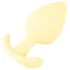 Cuties Mini Butt Plug - plug anale in silicone (giallo, 3,1 cm)