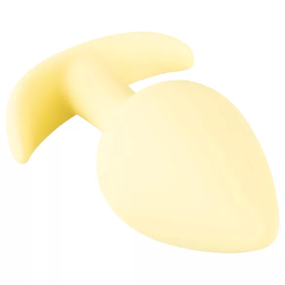 Cuties Mini Butt Plug - plug anale in silicone (giallo, 3,1 cm)