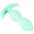 Cuties - plug anale mini - silicone menta 2,3 cm