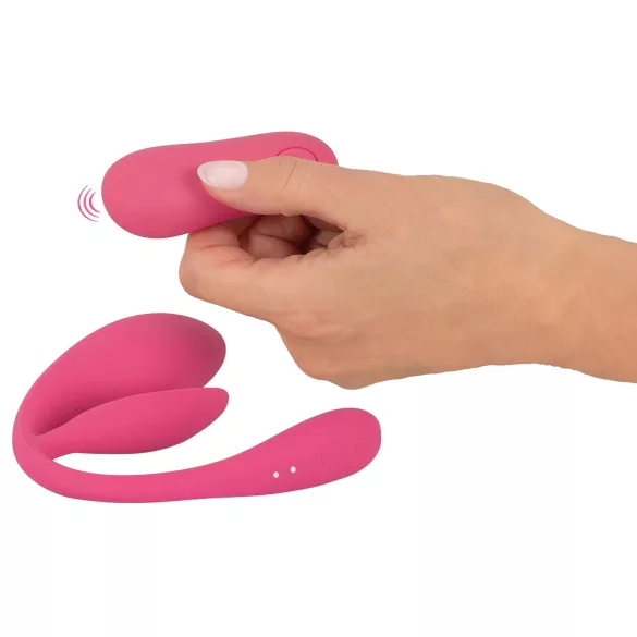 SMILE - vibratore a ovulo wireless ricaricabile - rosa