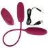 Smile Love Egg Duo - ovetto vibrante doppio - vaginale e anale