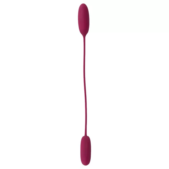 Smile Love Egg Duo - ovetto vibrante doppio - vaginale e anale