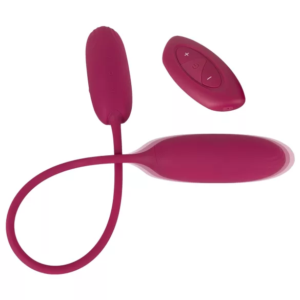 Smile Love Egg Duo - ovetto vibrante doppio - vaginale e anale