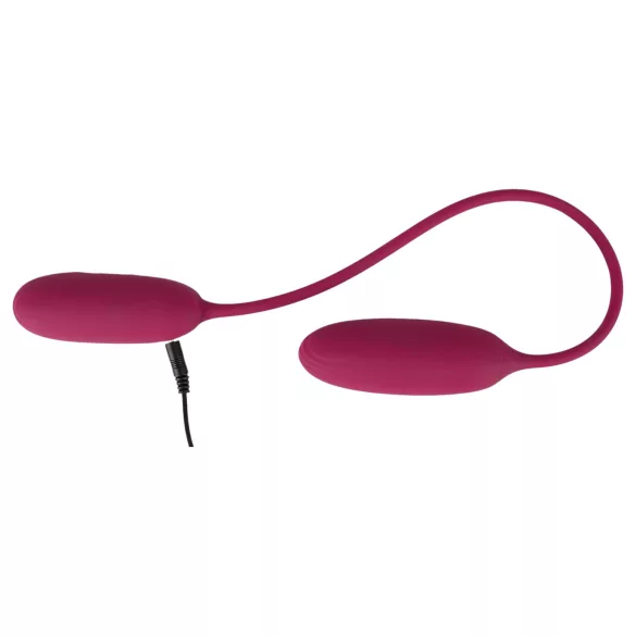 Smile Love Egg Duo - ovetto vibrante doppio - vaginale e anale