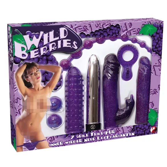 You2Toys - Set vibratore glitterato - 7 pezzi
