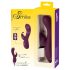 SMILE - Vibratore lila ricaricabile a 3 motori con braccio stimolante