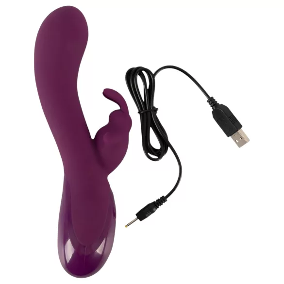 SMILE - vibratore clitorideo 3 motori ricaricabile silicone viola