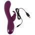 SMILE - Vibratore lila ricaricabile a 3 motori con braccio stimolante