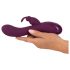 SMILE - Vibratore lila ricaricabile a 3 motori con braccio stimolante