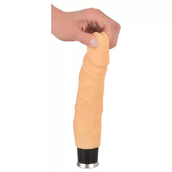 Nature Skin - vibratore realistico - pelle naturale 23cm