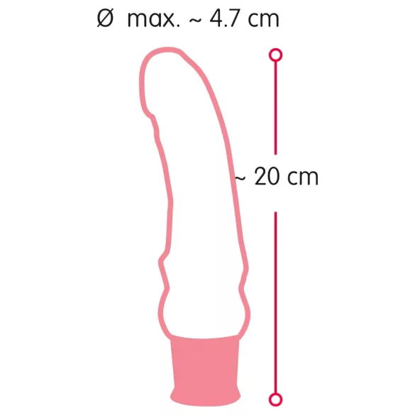Nature Skin - Vibratore realistico - silicone