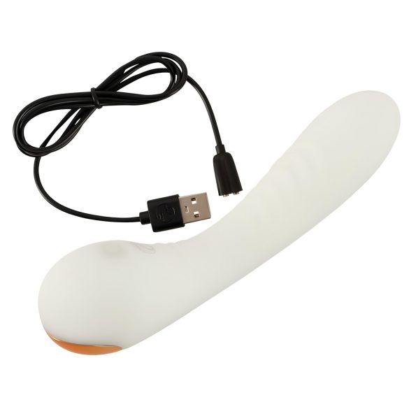 You2Toys - vibratore punto G fosforescente - silicone bianco
