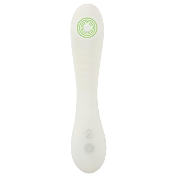 You2Toys - vibratore punto G fosforescente - silicone bianco