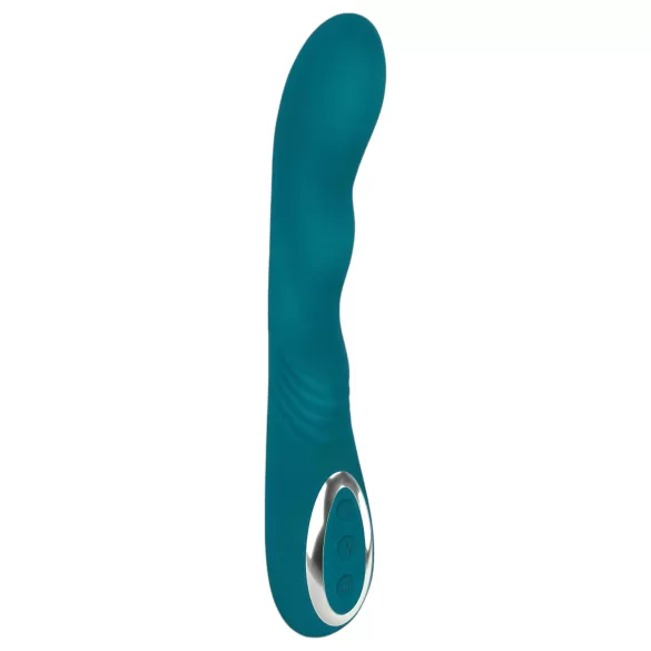 SMILE - vibratore punto G rotante ricaricabile impermeabile verde