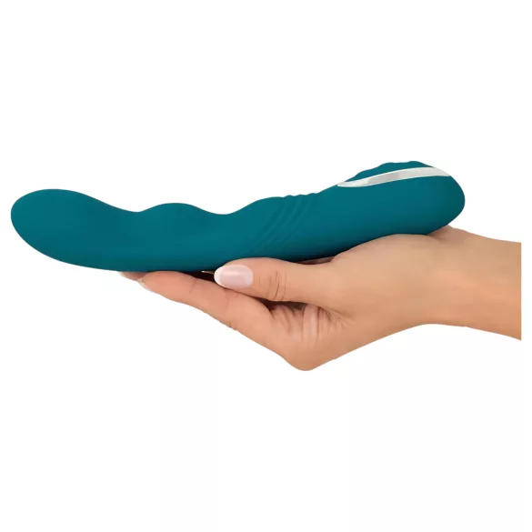 SMILE - vibratore punto G rotante ricaricabile impermeabile verde