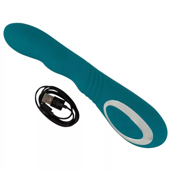 SMILE - vibratore punto G rotante ricaricabile impermeabile verde