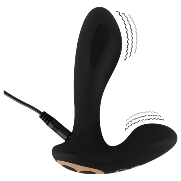 XOUXOU - vibratore elettrostimolatore indossabile punto G e P - nero