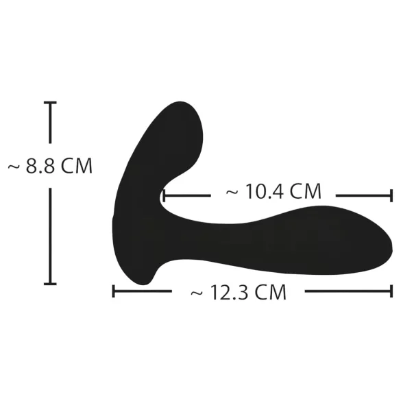 XOUXOU - vibratore elettrostimolatore indossabile punto G e P - nero