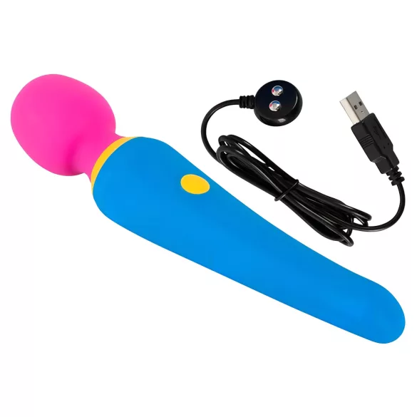 You2Toys - vibratore massaggiatore ricaricabile impermeabile - multicolore
